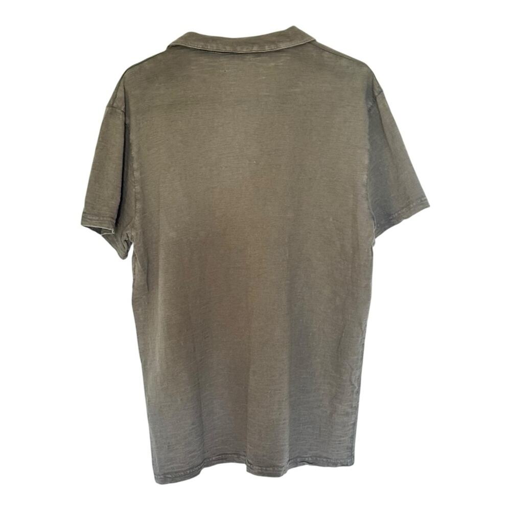 Lucky Brand Men’s Brown 100% Cotton Polo Shirt Short Sleeve Spring Casual Size L - Picture 2 of 6